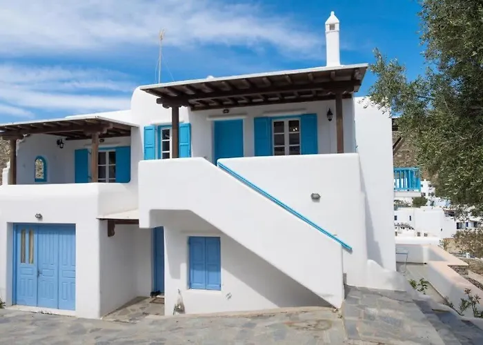 Mykonos Elegance 2-bedroom Escape In Psarou شقة *